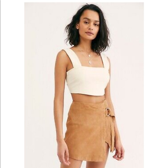 Free People Suede skirt - Picture 3 of 4